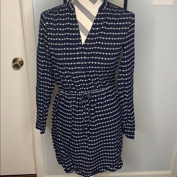 Gap Navy Blue Shirt Dress - Picture 3 of 5